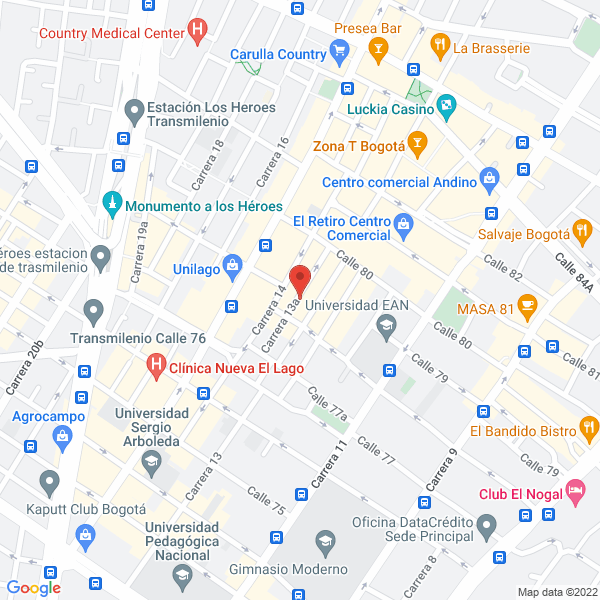 Mapa de Ktx S.A.S.