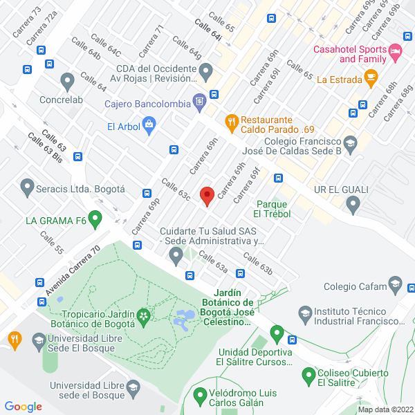 Mapa de Nanys Pizza