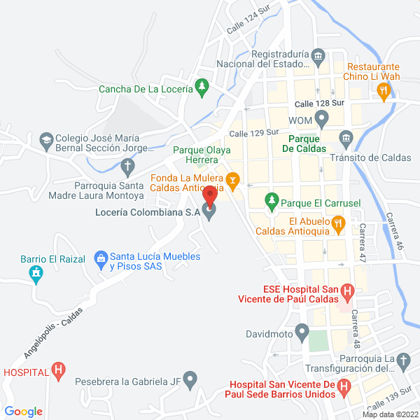 Mapa de Maquinados Jota Indio