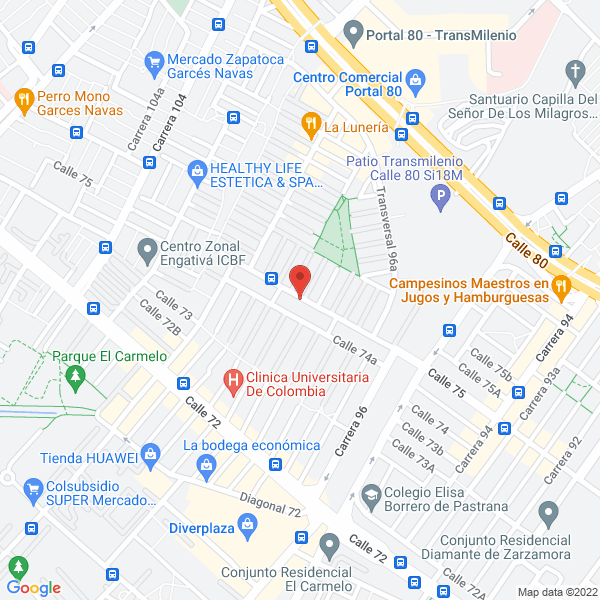 Mapa de Máquinas De Cocer M.L.S.