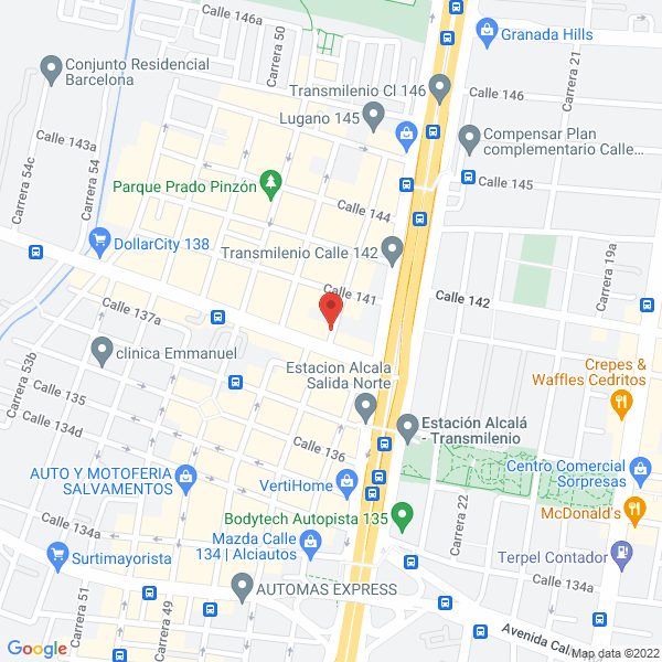 Mapa de Marbago Ltda.