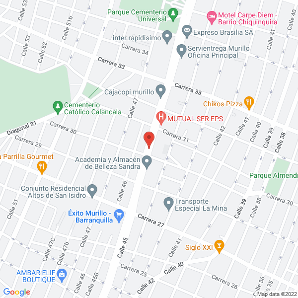 Map of Mariachi Cristiano Puerta Del Cielo