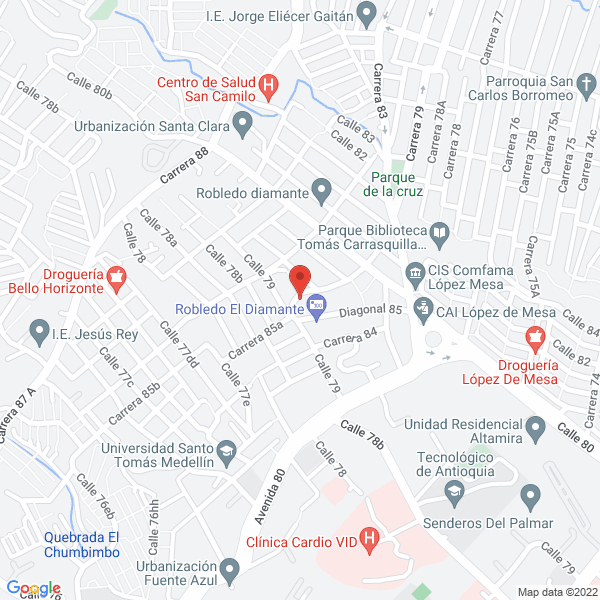 Mapa de Mariachi Mi Colombia