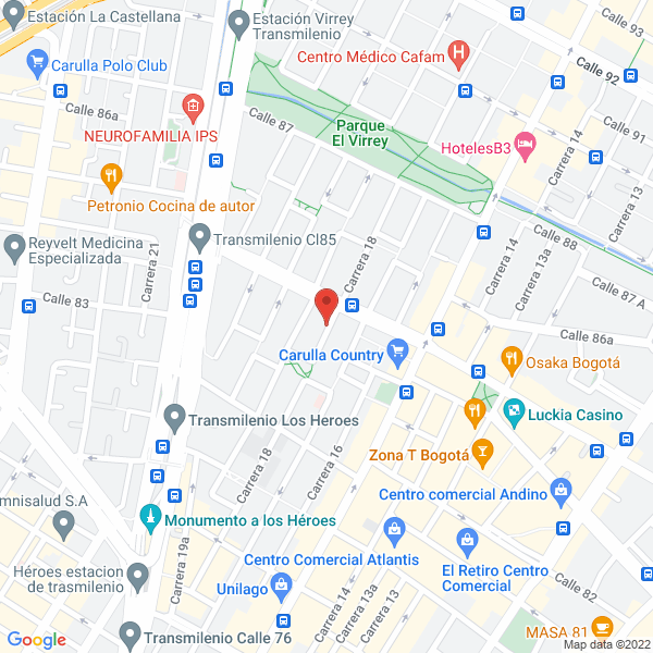 Mapa de Mariño Díaz Rito A.