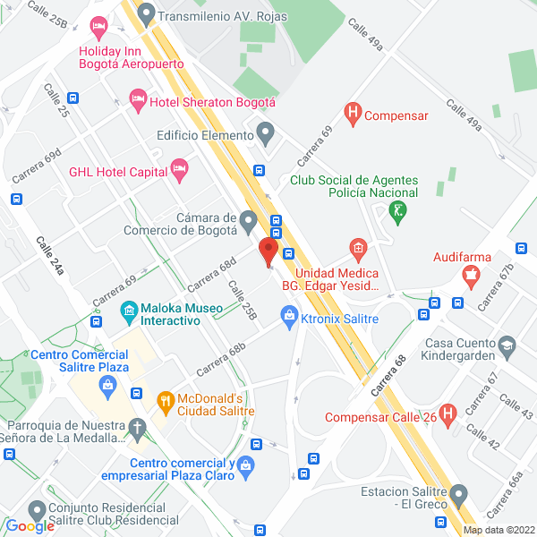 Mapa de Mario Trujillo Abogados S.A.S.