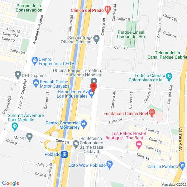 Mapa de Marión S.A.S.