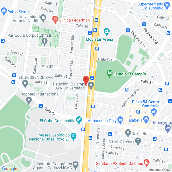 Mapa de Market Ing S.A.S.