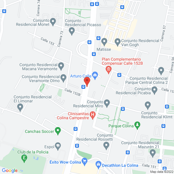 Mapa de Marketing Research Services S.A.S.