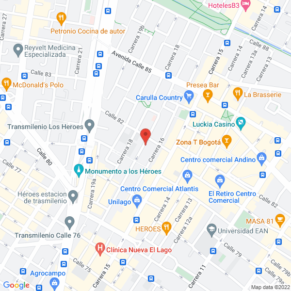 Mapa de Marketnnova Marketing Solution S.A.S.