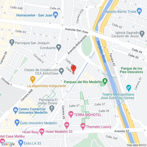 Mapa de Markka S.A.S.
