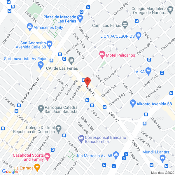 Mapa de Marly Novias