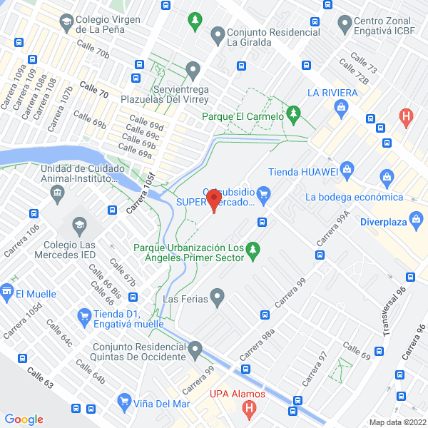 Mapa de Marnys Andina Ltda.