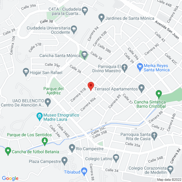 Mapa de Marquillas Y Cortes