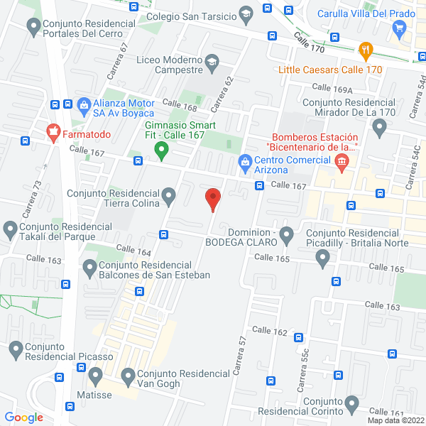 Mapa de Medianetplus S.A.S.