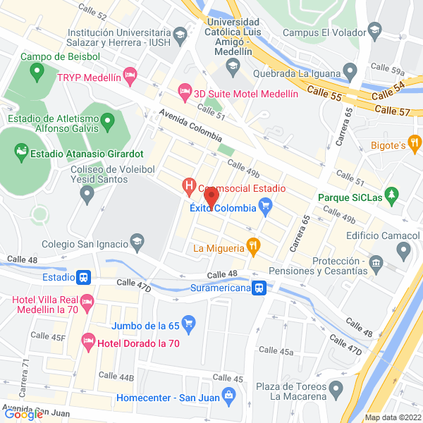 Mapa de Medias Y Fajas