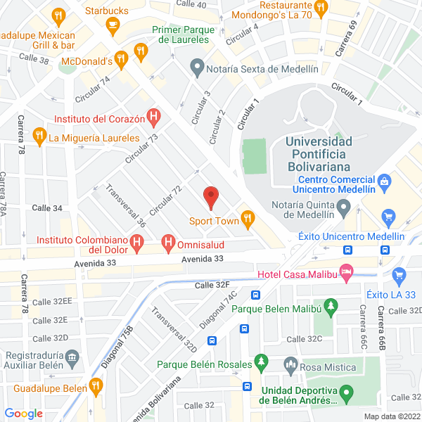 Mapa de Medicaser