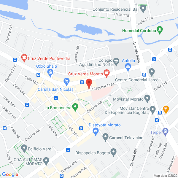 Mapa de Megaparking