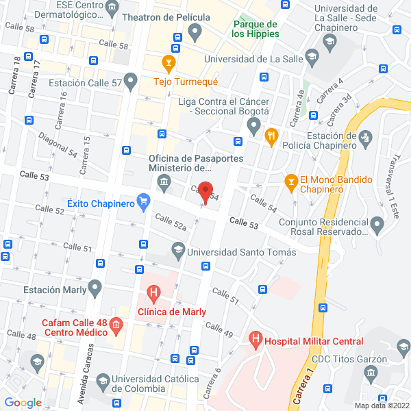 Mapa de Megaplantas S.A.S.
