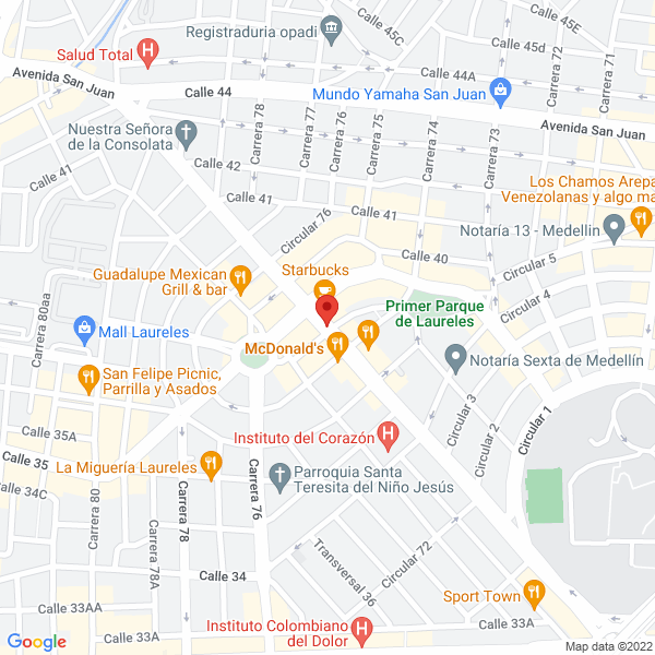 Mapa de Enjoy