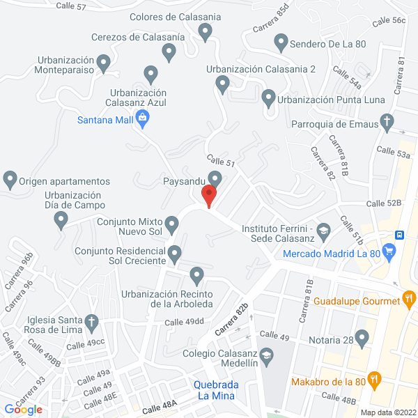 Mapa de Maec