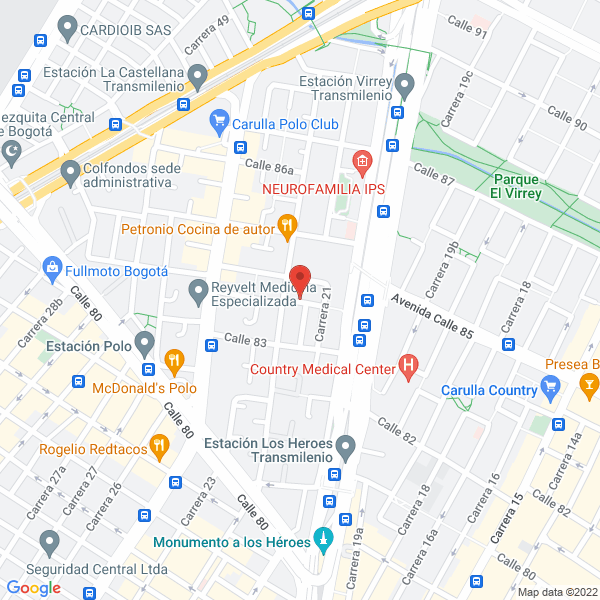 Mapa de Maggies Kitchen S. En C.