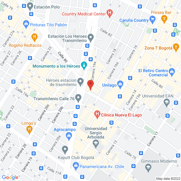 Mapa de Magren S.A.S.