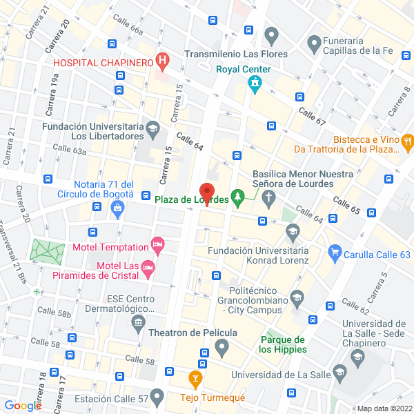 Mapa de Majestic Casino