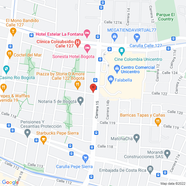 Mapa de Majo Restaurante Cafe Bar