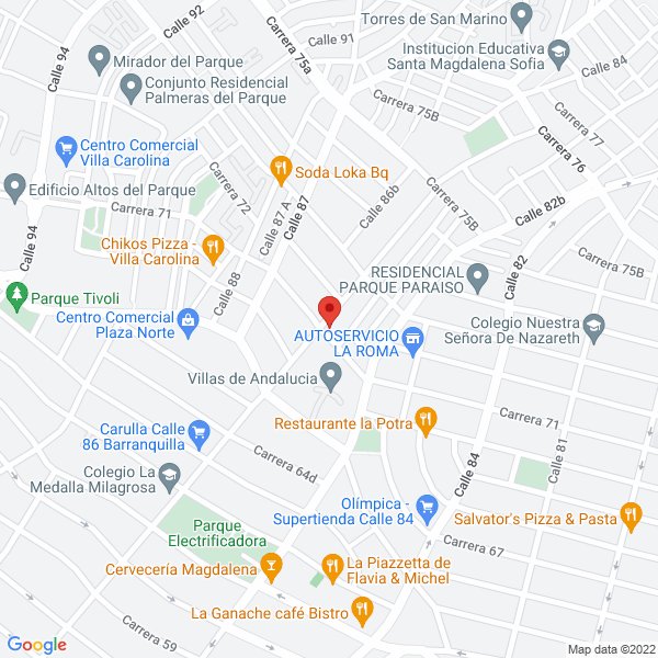 Map of Makarios Contact Center