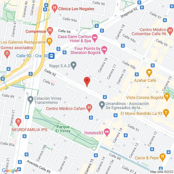 Mapa de Mallo Bienes Raúces S.A.