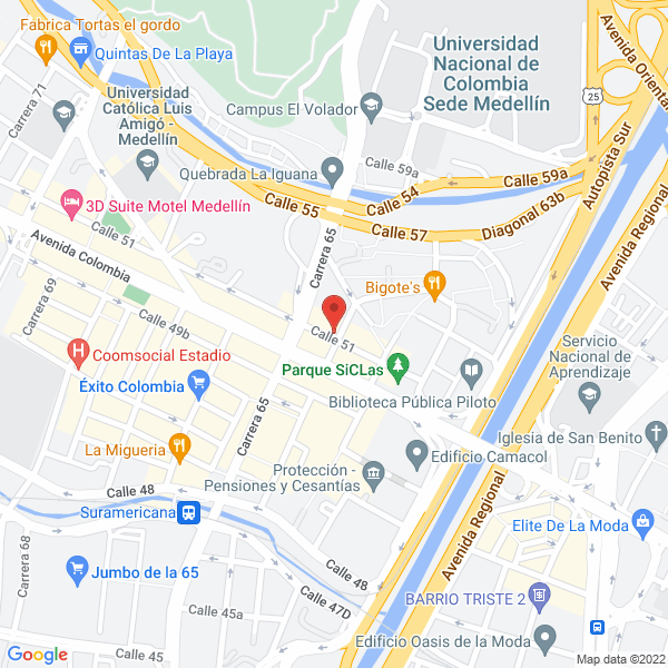 Mapa de Malva Repostería