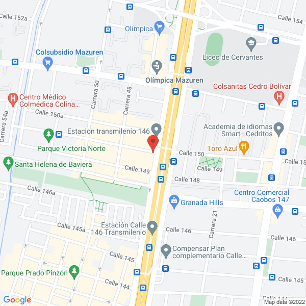 Mapa de Manprecor Ltda.