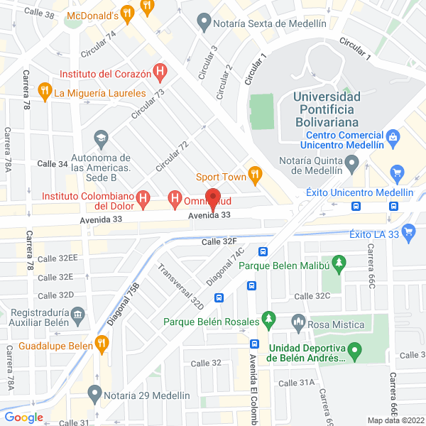 Mapa de Netcol Ip
