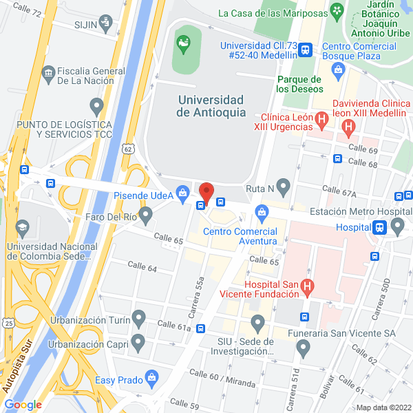 Mapa de Nitro Music Producciones