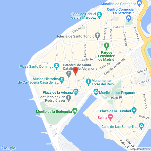 Map of Notaria Primera De Cartagena