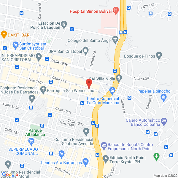 Mapa de Martínez Rodríguez José Jaime - Drogueria