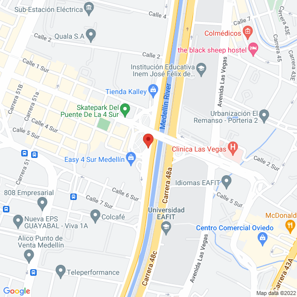 Mapa de Más Café S.A.S.
