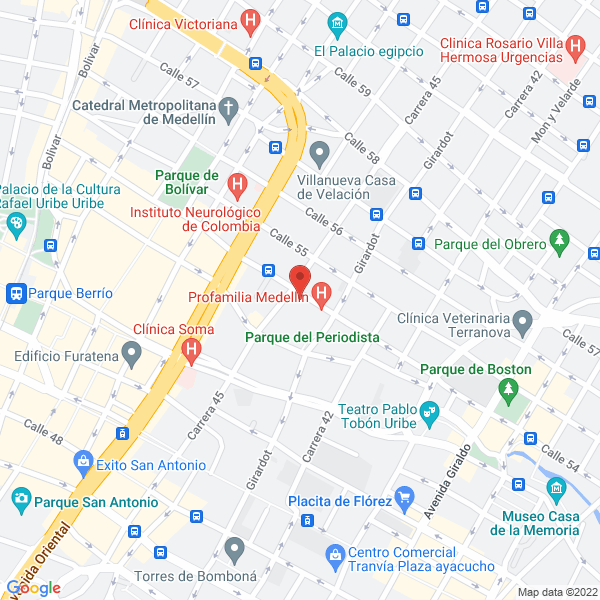 Mapa de Masoterapia Salud Y Figura