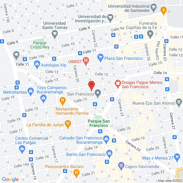 Map of Mascoticas