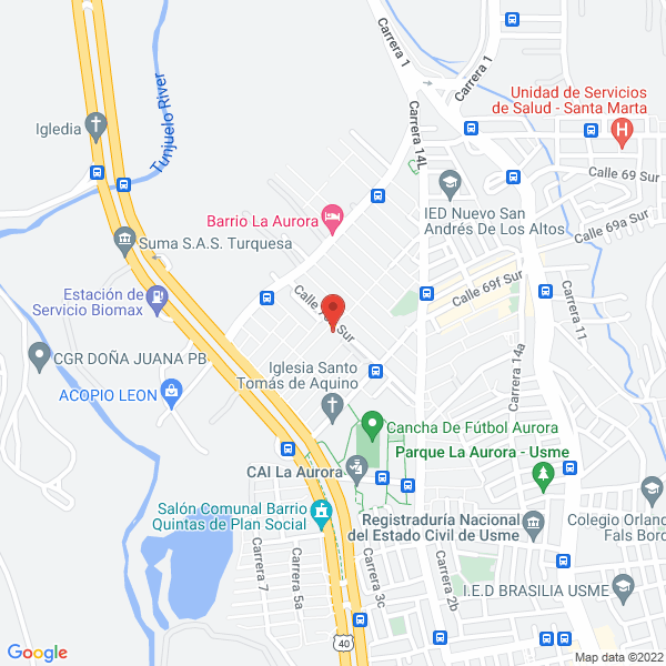 Mapa de Masterbag De Colombia S.A.S.