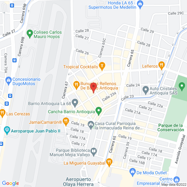 Mapa de Mauricio Alejandro Moreno Agudelo