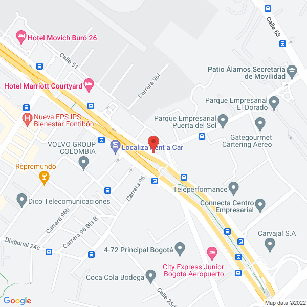 Mapa de Marine & Air Tech Services S.A.S.