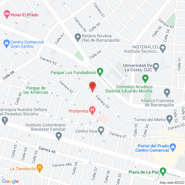 Map of Marka Digital Publicidad Ltda.