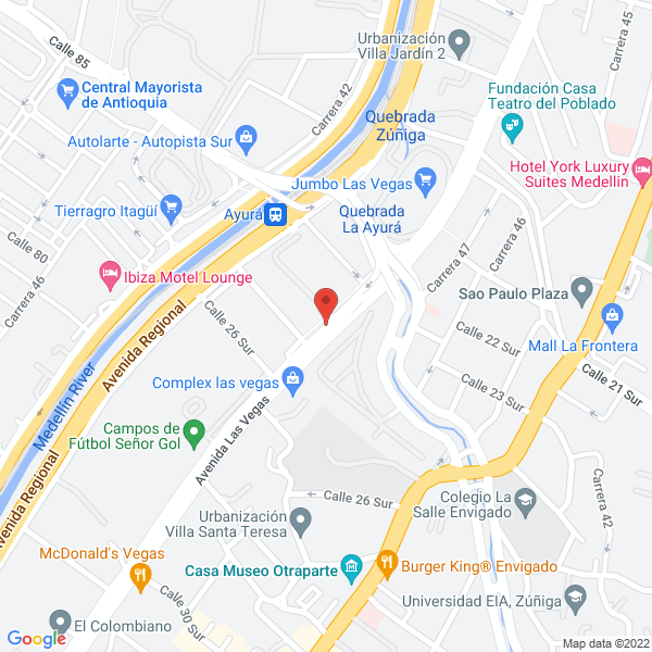 Mapa de Market Ruta Las Vegas