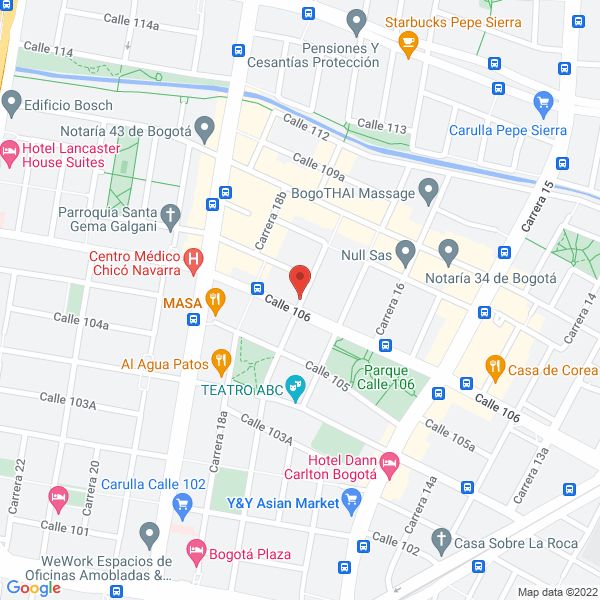 Mapa de Marketing Directo Galán Lozada Y Cía.