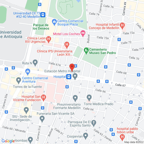 Mapa de Marmolería Italia