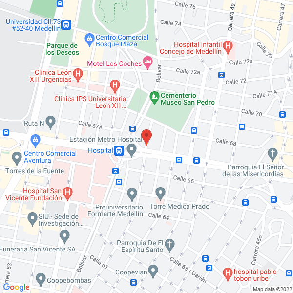 Mapa de Marmolería Modelo
