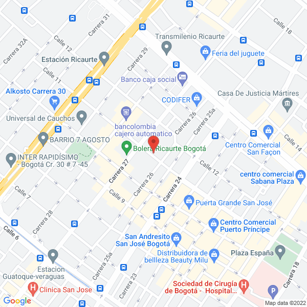 Mapa de Maro Machinery S.A.S.