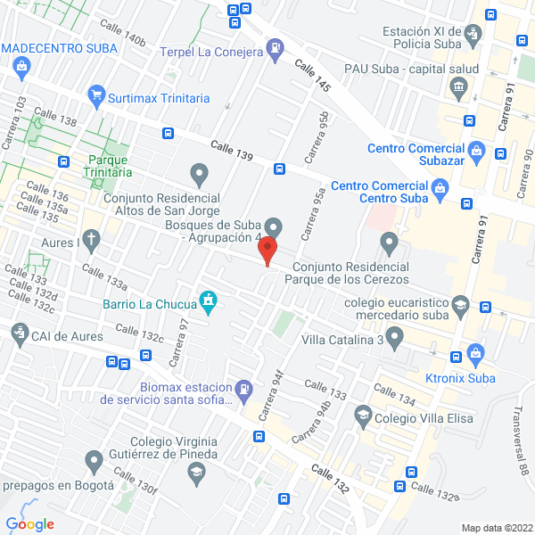 Mapa de Instituto Nueva América De Suba Ltda.