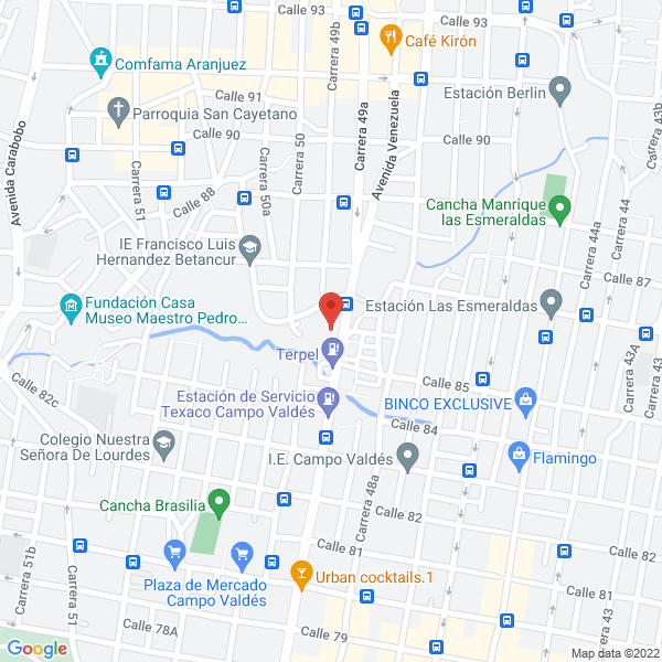 Mapa de Instrusensores S.A.S.